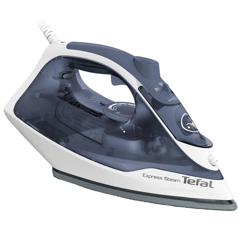 Утюг TEFAL FV2837E0 (Серый; Мощность 2400Вт; Керамическая подошва)