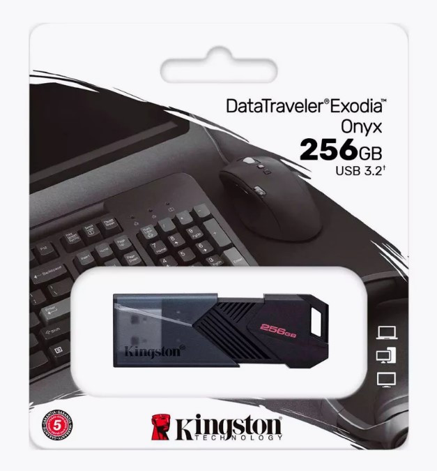 USB-флешка Kingston 256Gb DataTraveler Exodia Onyx DTXON/256GB USB3.2 черный
