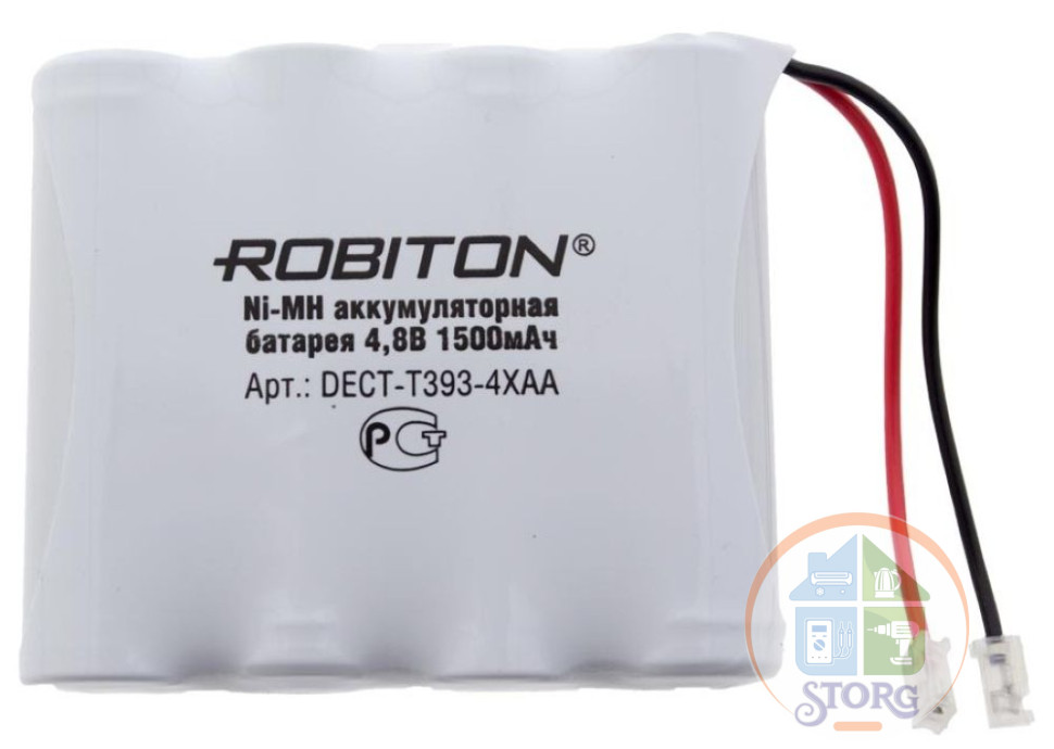 Батарея аккумуляторная ROBITON DECT-T393-4XAA