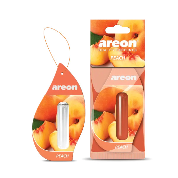 Ароматизаторы для автомобиля AREON LIQUID 5ML "Peach"