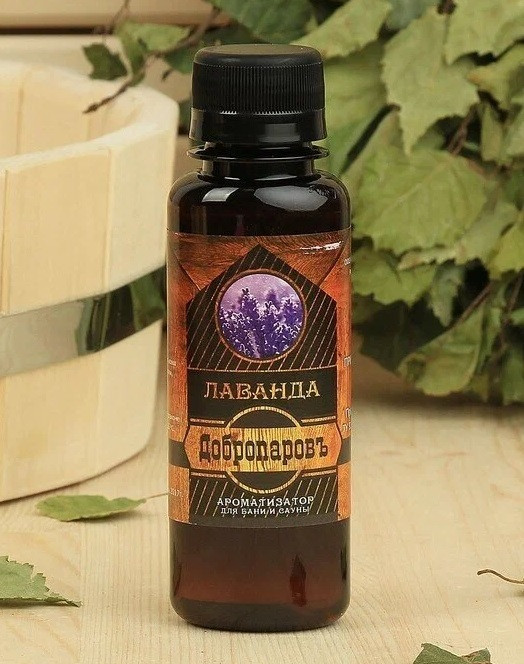 Ароматизатор для бани и ванны «Лаванда», натуральная, 100 мл, "Добропаровъ"   2870502