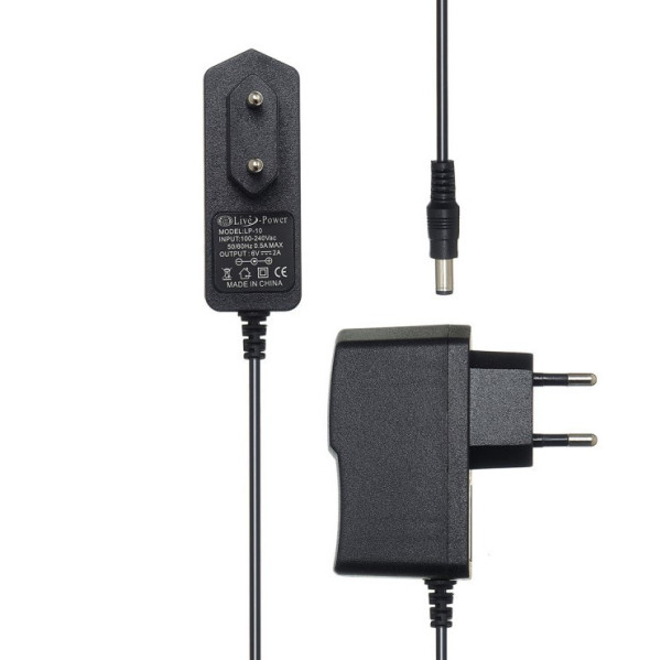Блок питания Live-Power LP10 6V2A (для весов,для всех типов 6V АКБ) ( 5.5mm*2.5mm)