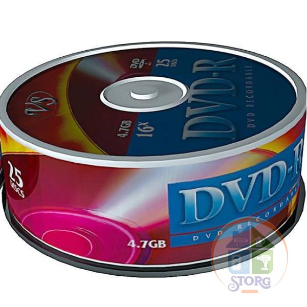 Диск VS DVD-R 1.46 Gb 30 min mini
