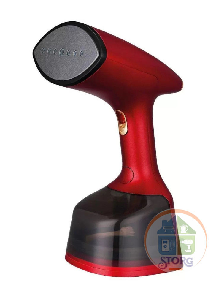 Отпариватель ручной KELLI КL-311, Красный, 2600Вт, объем резерв.0,35л