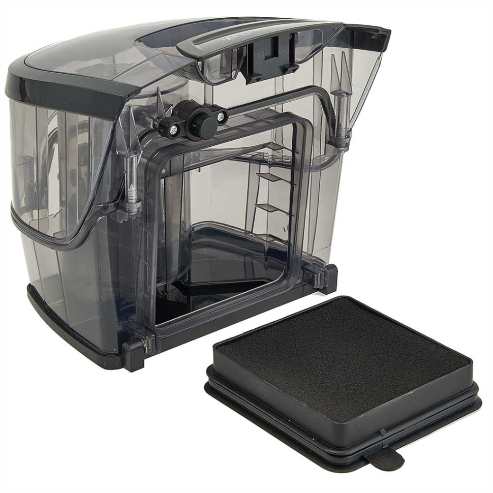 Пылесос DELTA LUX DL-0836 СУПЕР-ЦИКЛОН, Черный с бирюзовым, 2600Вт, регулир. мощности