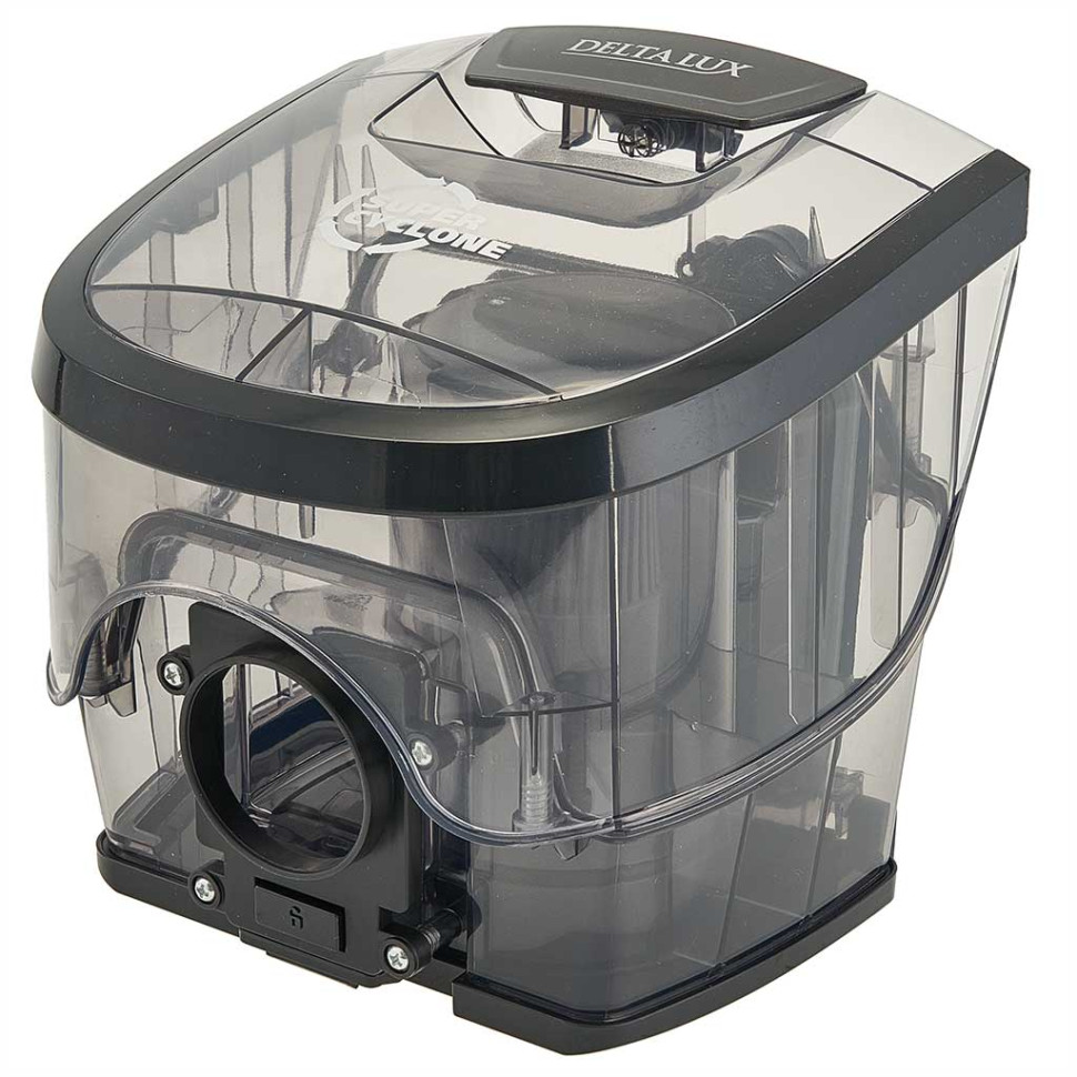 Пылесос DELTA LUX DL-0836 СУПЕР-ЦИКЛОН, Черный с бирюзовым, 2600Вт, регулир. мощности