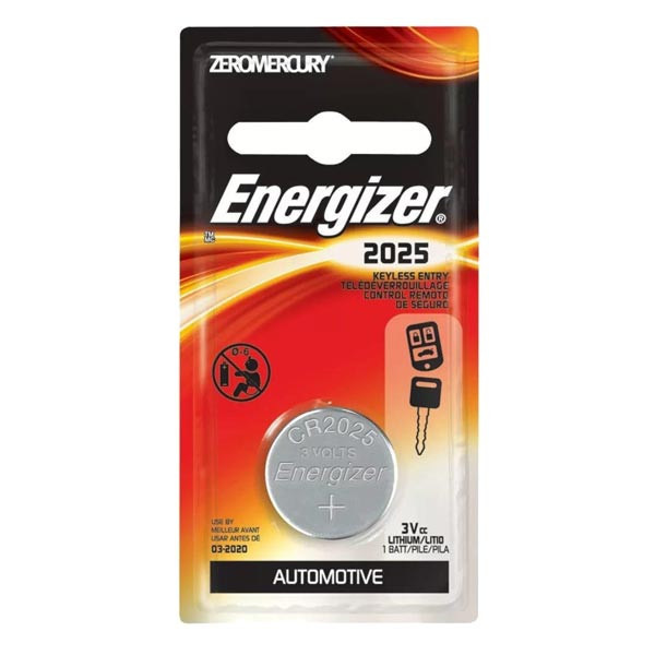 Элемент питания Energizer Lithium CR 2025 PIP-1