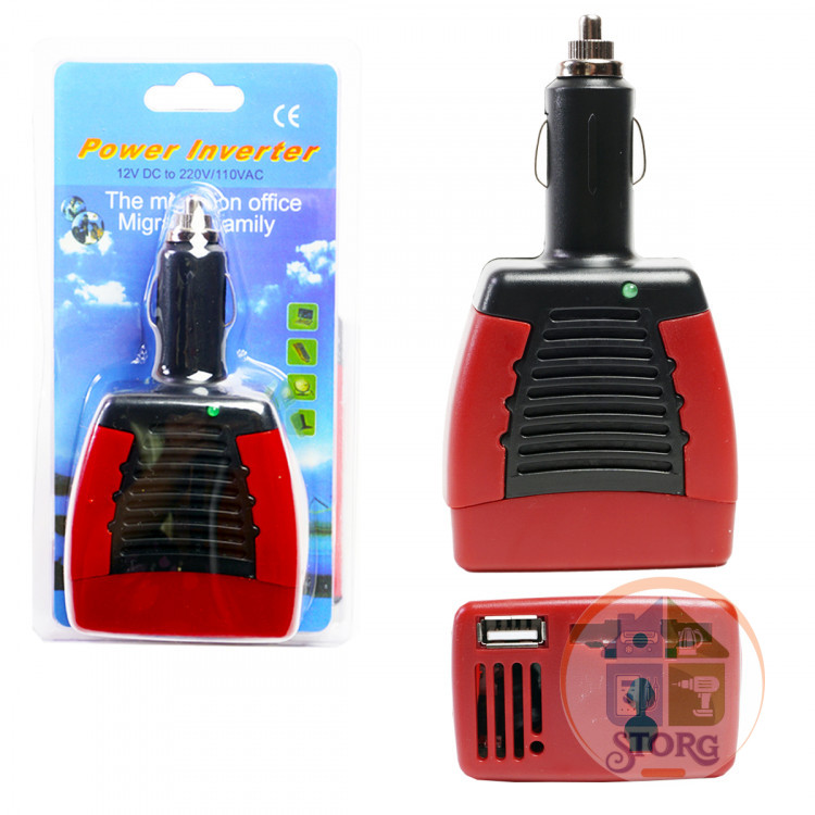 Инвертор 12V>>220V 6,25A 75W