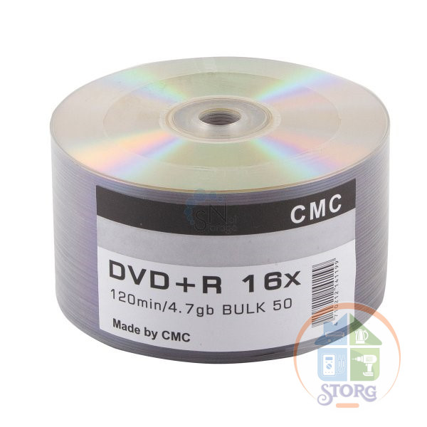 DVD+R 4,7 GB 16x Bulk/50 (CMC)