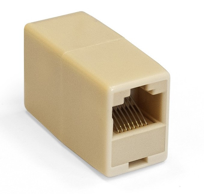 Адаптер проходной ExeGate CP45-C5 RJ45-RJ45 cat.5e