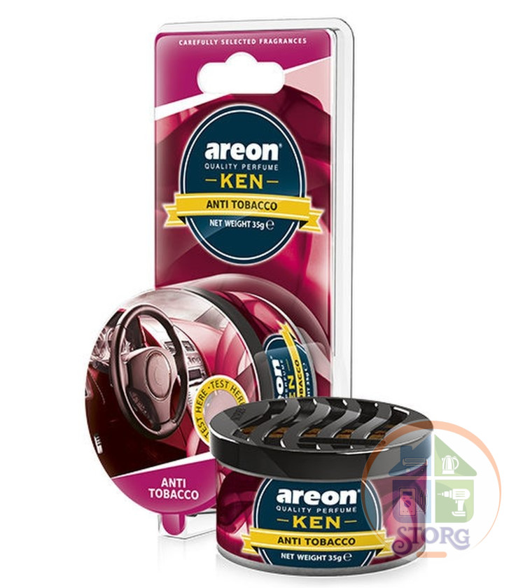Areon GEL KEN BLISTER ароматизатор ANTITOBACCO
