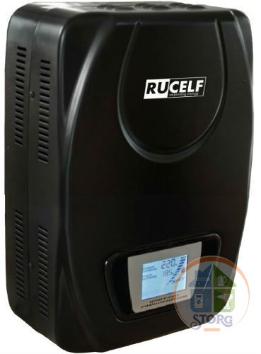 Стабилизатор напряжения электромеханический RUCELF SDW.II-6000-L (6000ВА, 110-275В, 12 мес гарантия)