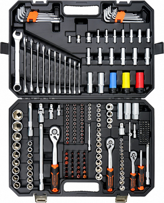 Набор инструментов KINGQUEEN 222 пред, 72 зуба, WIB-274