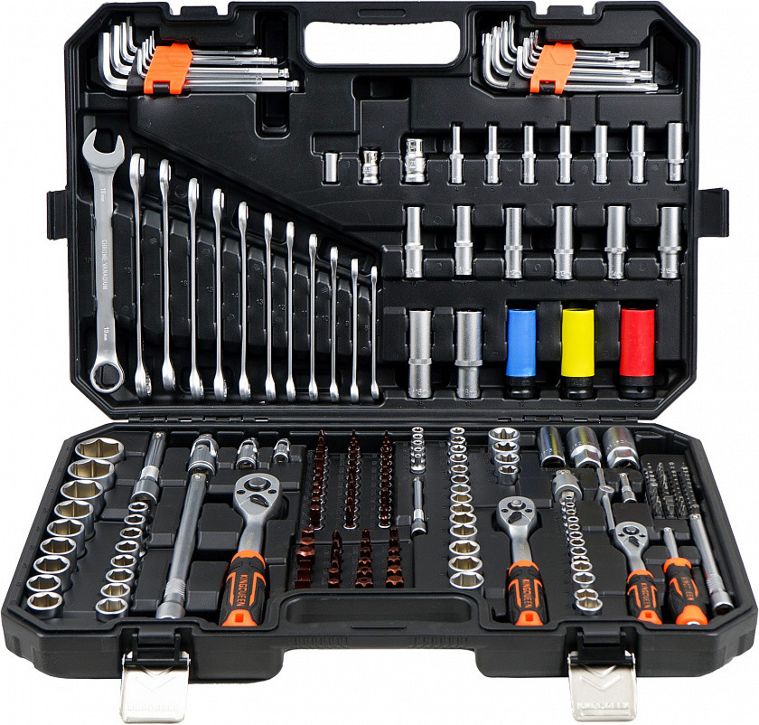 Набор инструментов KINGQUEEN 222 пред, 72 зуба, WIB-274