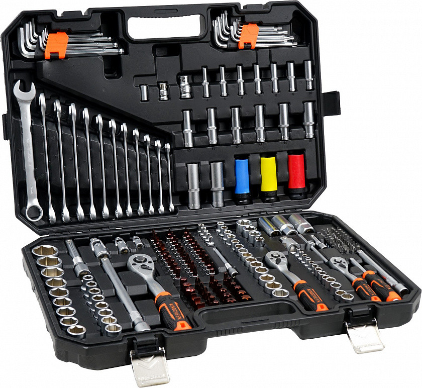 Набор инструментов KINGQUEEN 222 пред, 72 зуба, WIB-274