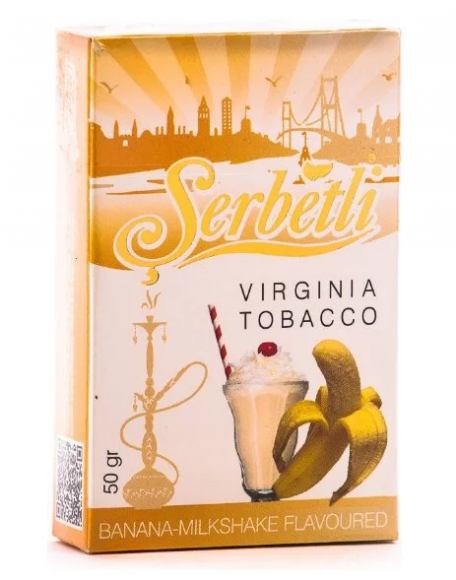 Табак Serbetli Banana Milkshake (50гр) Бананово-Молочный Коктейль