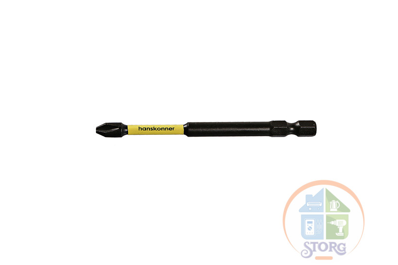Бита Hanskonner ImpactPower HPH2-90T, PH2x90мм, торсионная, 1шт