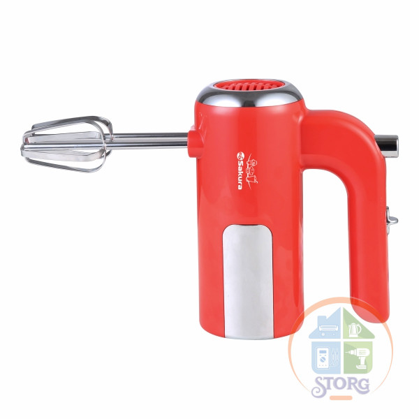 Миксер ручной SAKURA SA-6334R 400Вт 5скор,насадки из нерж.стали