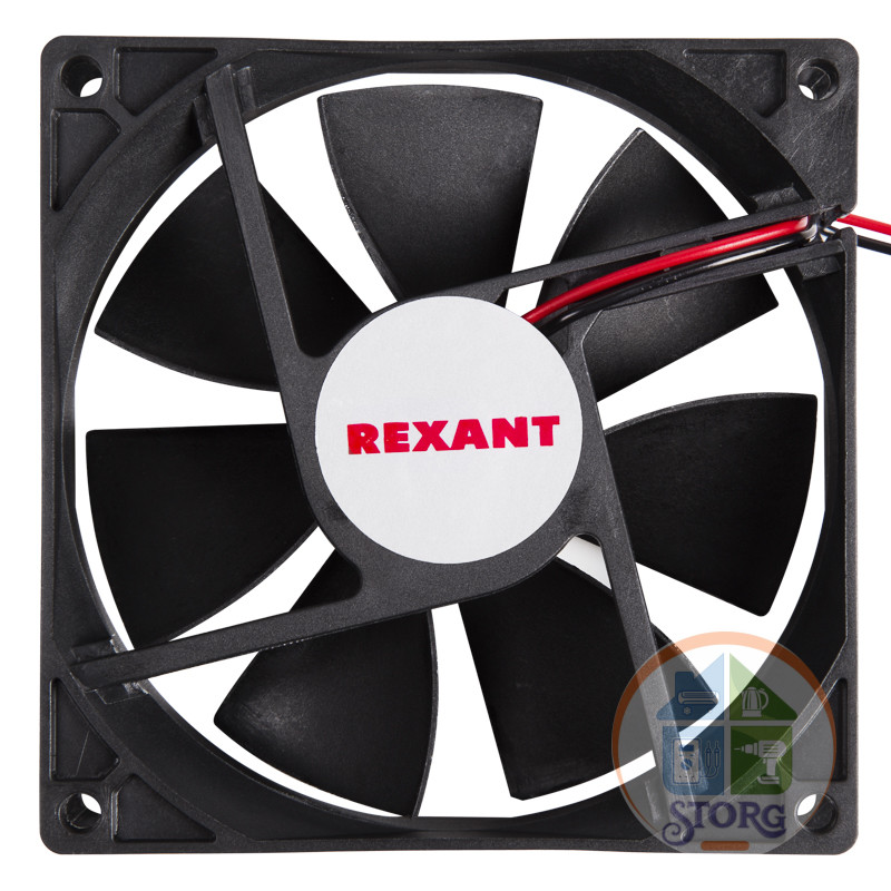Вентилятор осевой RX 9225MS, DC 24В REXANT
