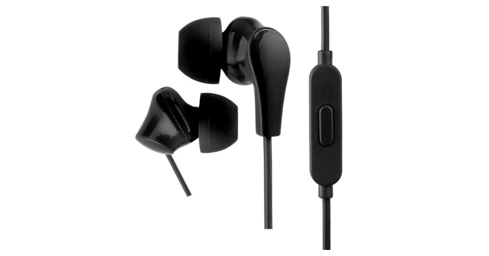 Наушники внутриканальные c микрофоном Perfeo NOVA A4931, черные