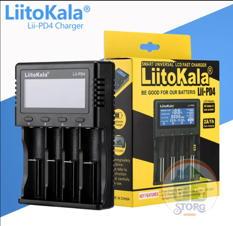 Зарядное устройство Liitokala Lii-PD4-EU