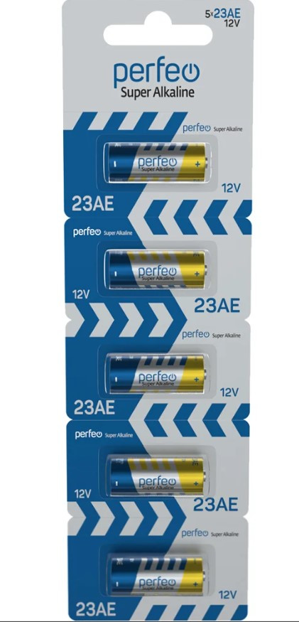 Элемент питания Perfeo 23AE/5BL Super Alkaline