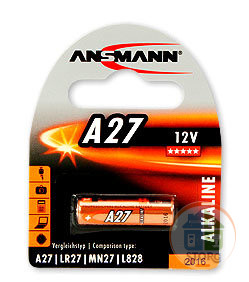 АКЦИЯ! Элемент питания ANSMANN 1516-0001 A27 BL1