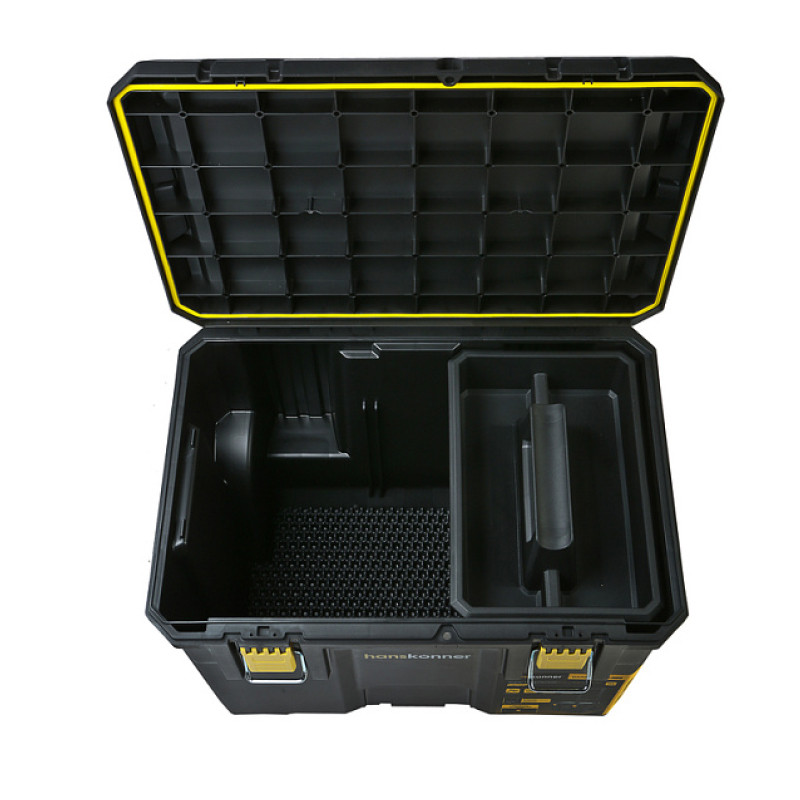 Ящик для инструментов "XL" Hanskonner HSP622, система хранения HANSTORAGE PLUS, 525x458x385мм