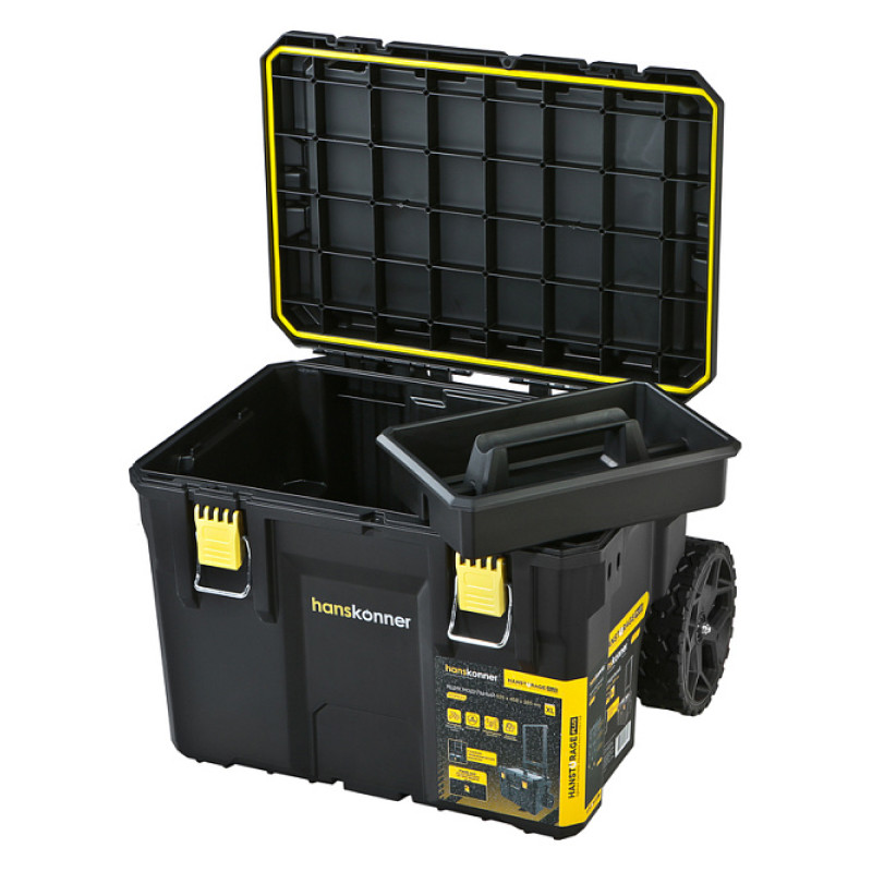 Ящик для инструментов "XL" Hanskonner HSP622, система хранения HANSTORAGE PLUS, 525x458x385мм