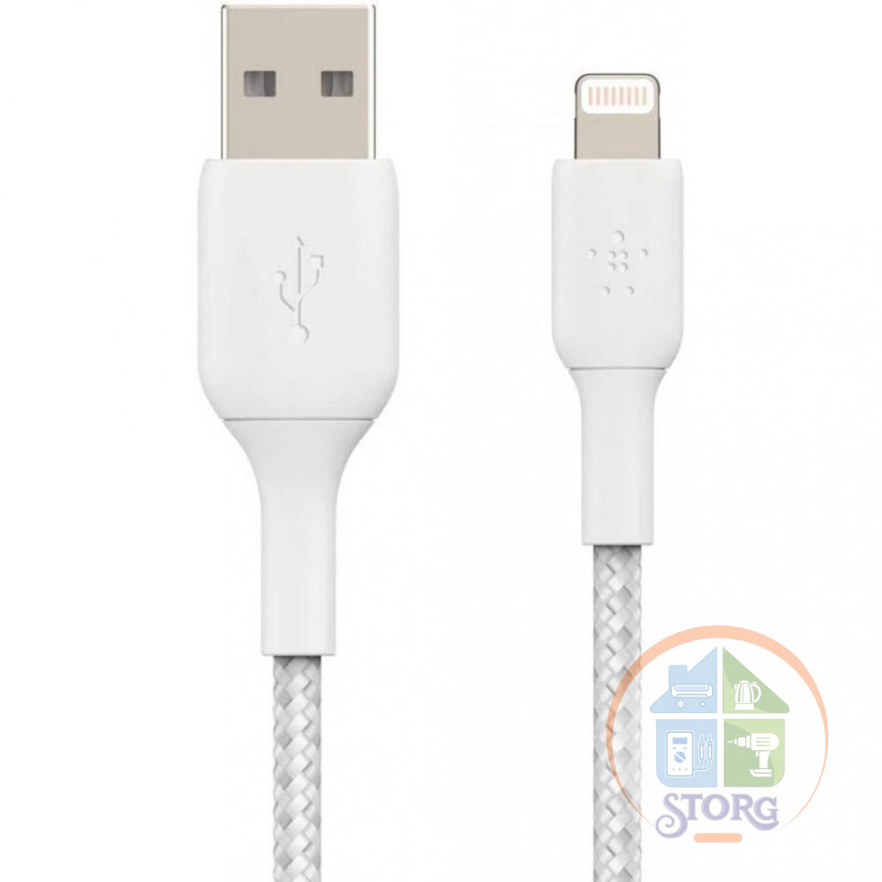 Кабель USB Belkin в Пакетике Lightning 2m White