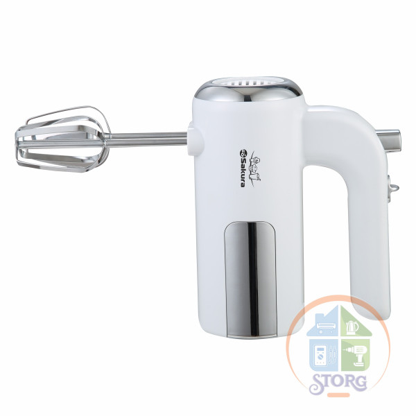 Миксер ручной SAKURA SA-6334W 400Вт 5скор,насадки из нерж.стали
