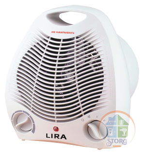 Тепловентилятор "LIRA" ТВС-1 (FH 03) 220/240V, мощность 1000/2000Вт / 20 м²