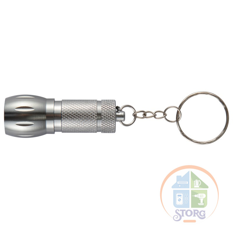 Светодиодный алюминиевый фонарь-брелок ALU600, бат. 3xLR44, REV Ritter