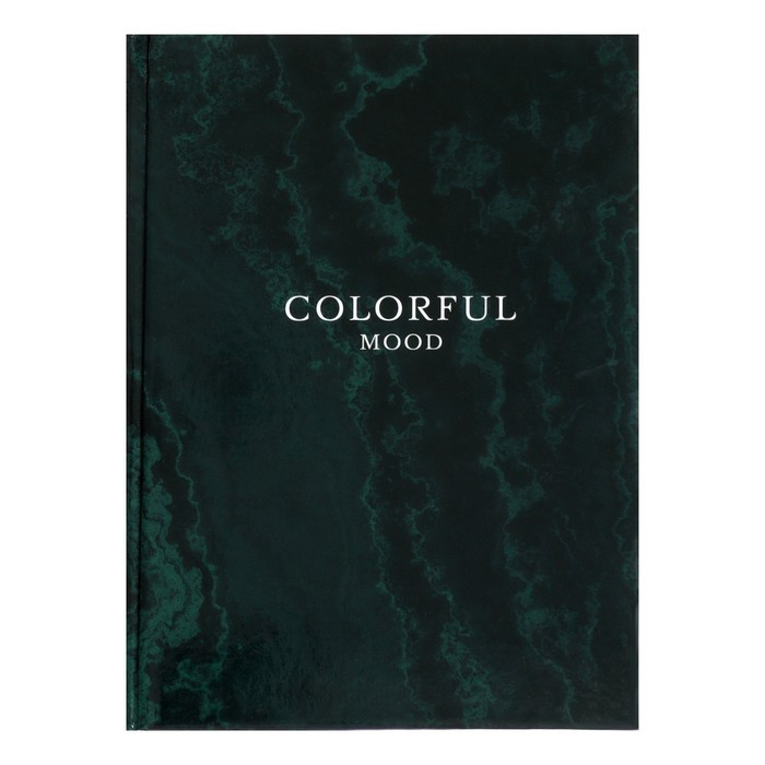 Ежедневник недатир А5 128л, 7БЦ, Calligrata, COLORFUL MOOD, глянцевая ламинация 9246697