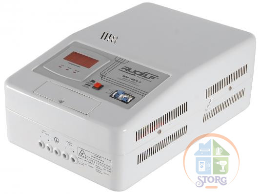 Стабилизатор напряжения релейный RUCELF SRW-10000-D (10000ВА, 140-265В, 12 мес гарантия)