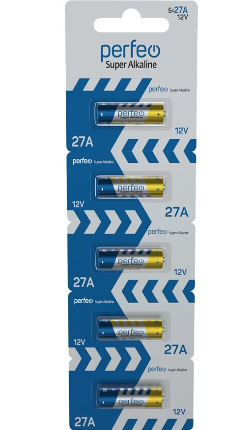 Элемент питания Perfeo 27A/5BL Super Alkaline