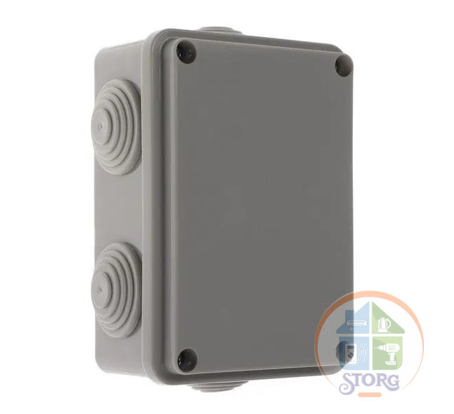 Коробка распределительная Luazon Lighting, 120х80х50 мм, IP55, о/у, с мембранами 9855134