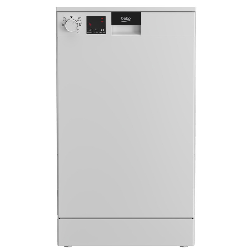 Посудомоечная машина Beko DVS050R01W, Белый, 10шт, 5 реж, конденсационная, 11.9 л, 85х44.8х60 см Посудомоечная машина Beko DVS050R01W, Белый, 10шт, 5 реж, конденсационная, 11.9 л, 85х44.8х60 см