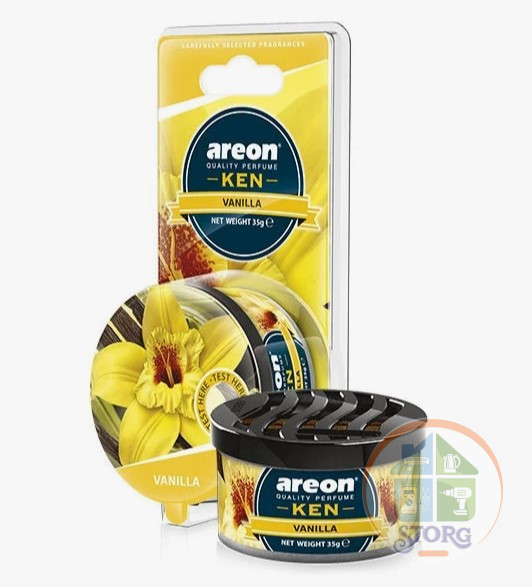 Areon GEL KEN BLISTER ароматизатор VANILLA