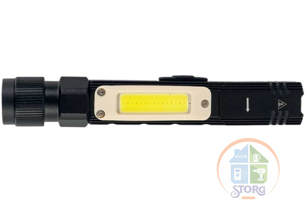 Светодиодный ручной-налобный аккумуляторный USB фонарь GLANZEN UFL-0160-05