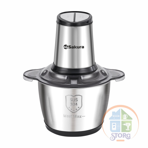 Чоппер SAKURA SA-6271BS 800Вт нерж. чаша 3 л