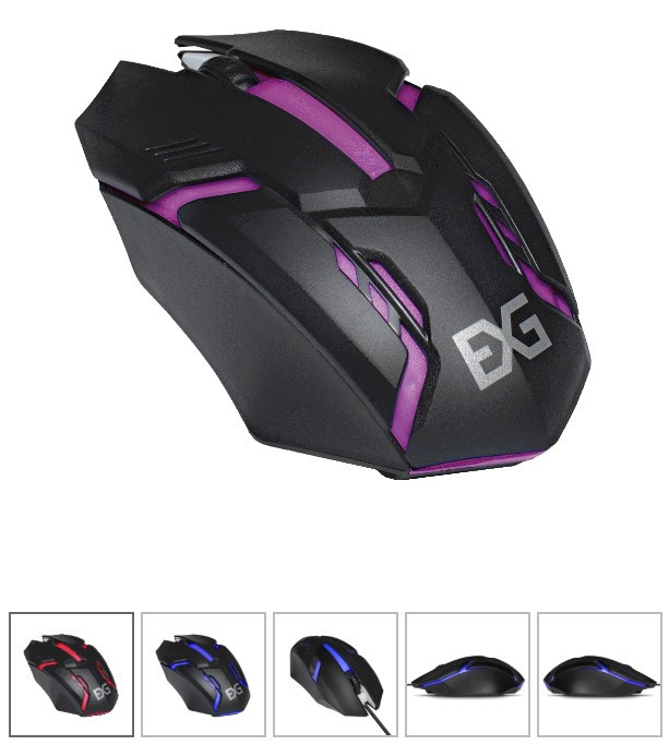 Мышь проводная ExeGate Gaming Standard Laser GML-17 черный, 1200 dpi, USB, кнопки - 3 Мышь проводная ExeGate Gaming Standard Laser GML-17 черный, 1200 dpi, USB, кнопки - 3