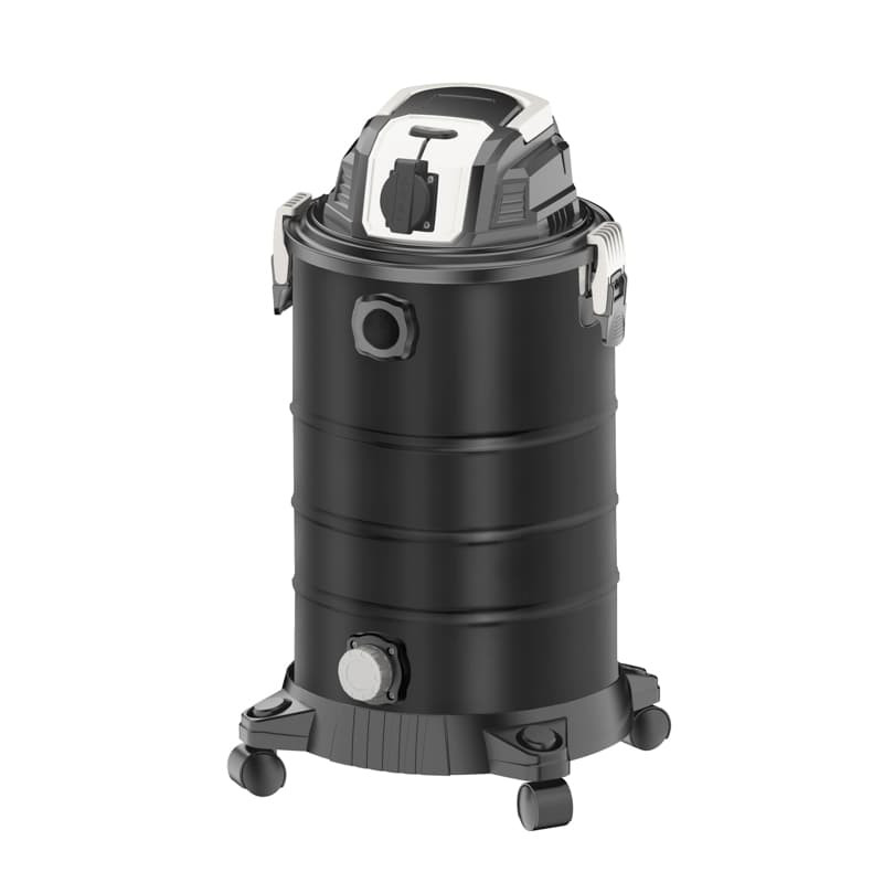 Пылесос строительный KRANZ KR30, 1400Вт, 30л, сухая/влажная уборка, 4м