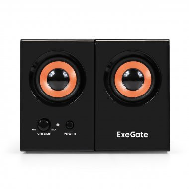 Акустическая система 2.0 ExeGate Maestro SPS-605, Черный, 6 Вт RMS. 3,5 мм Jack., 30–18 000 Гц