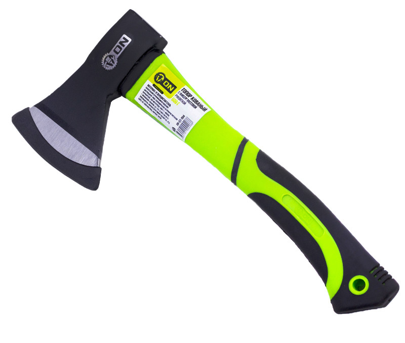 Топор кованый ON, с фиберглассовой рукояткой, 600 г