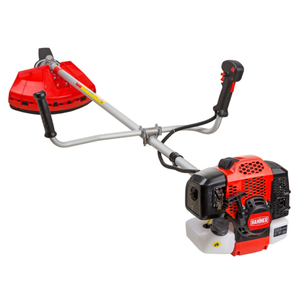 Бензотриммер Hammer MTK520C,2,1лс/1,54кВт 52,2см3 нож/леска 255/460мм ранцевый ремень + штанга