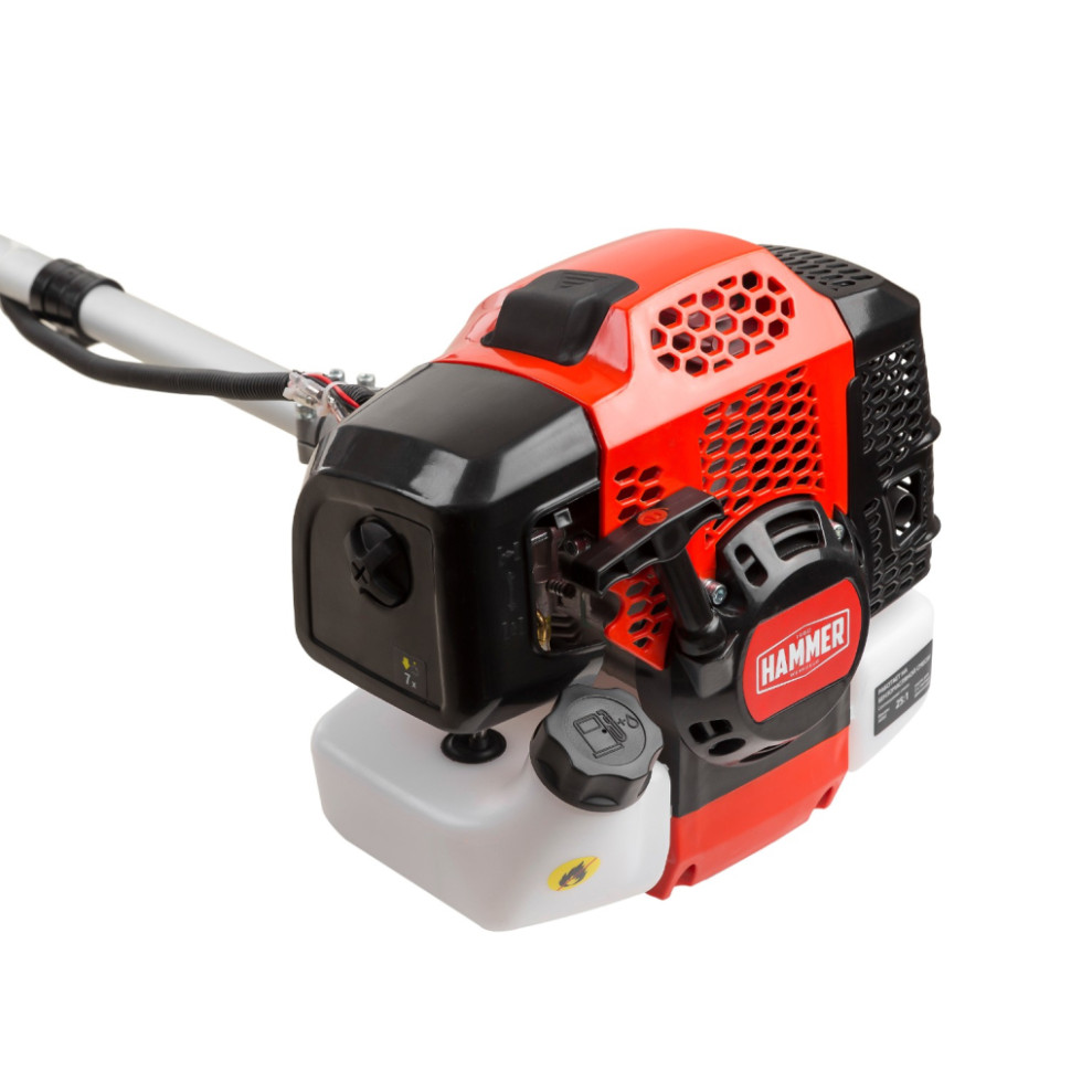 Бензотриммер Hammer MTK520C,2,1лс/1,54кВт 52,2см3 нож/леска 255/460мм ранцевый ремень + штанга