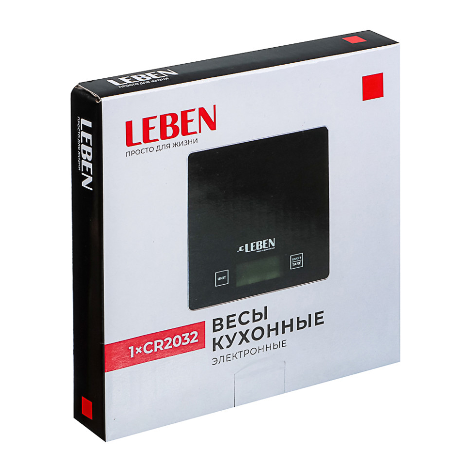 Весы кухонные электронные LEBEN, стекл.платформа, макс.нагр. 5кг (точн.измер. 1гр) Весы кухонные электронные LEBEN, стекл.платформа, макс.нагр. 5кг (точн.измер. 1гр)