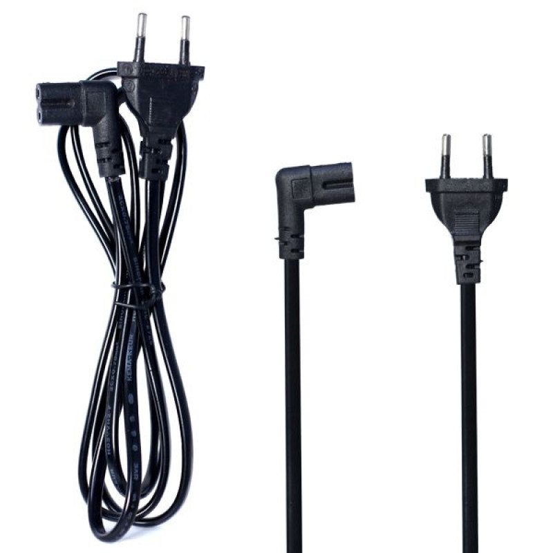 Кабель сетевой VS52 1,5м восьмерка угловой (Black)  20pcs
