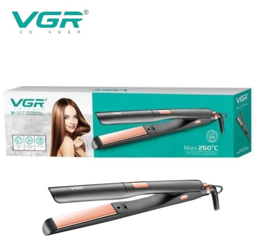 Выпрямитель для волос VGR V-507 Professional Керамика, Max 250°С Выпрямитель для волос VGR V-507 Professional Керамика, Max 250°С